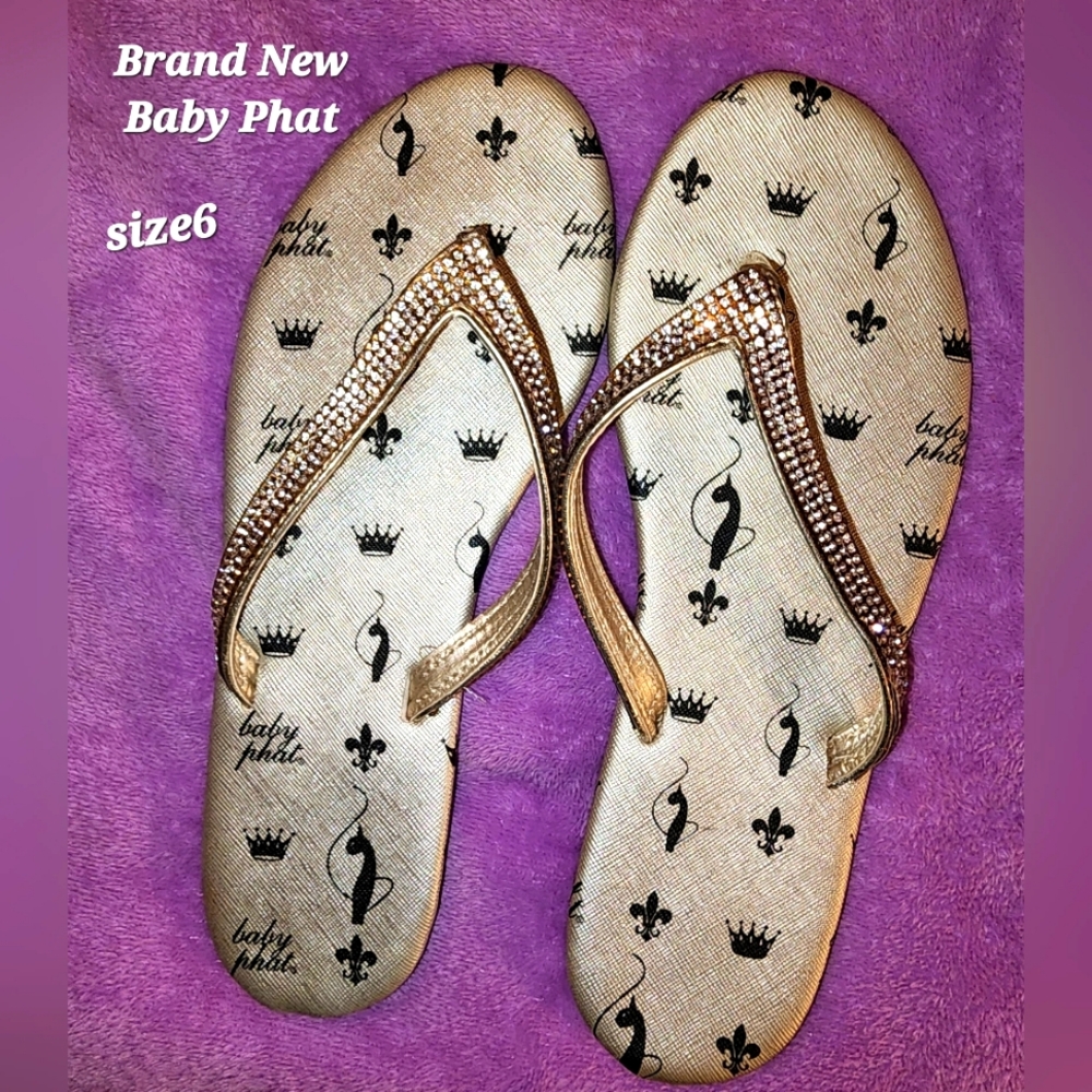 Brand New BabyPhat bling sandals